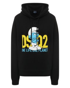 Хлопковое худи x The Smurfs Dsquared2