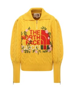 Шерстяной свитер The North Face x Gucci