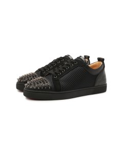 Комбинированные кеды Louis Junior Spikes Orlato Christian louboutin