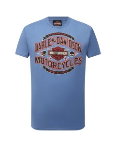 Хлопковая футболка Exclusive for Moscow Harley davidson