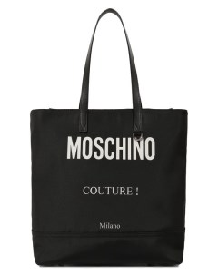 Текстильная сумка тоут Moschino