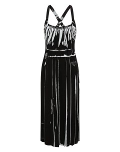 Платье из вискозы Prada