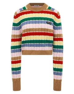 Кашемировый свитер Miu miu