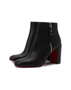 Кожаные ботильоны Ziptotal 85 Christian louboutin