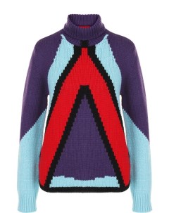 Вязаный кашемировый пуловер с воротником стойкой Bottega veneta