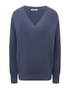 Хлопковый пуловер Brunello cucinelli