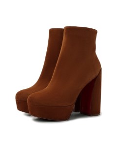 Замшевые ботильоны Movida Booty 130 Christian louboutin