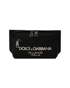 Текстильная поясная сумка Dolce&gabbana