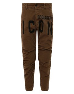 Хлопковые брюки Icon Dsquared2