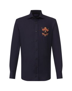 Рубашка из смеси хлопка и кашемира Ralph lauren