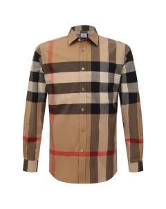 Хлопковая рубашка Burberry