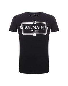 Хлопковая футболка Balmain