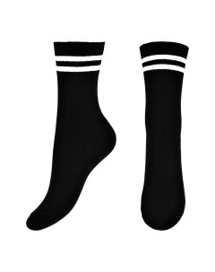 Носки черные с полоской Socks