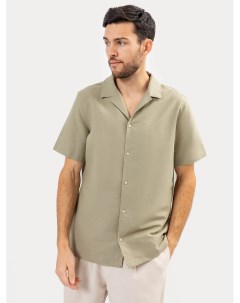 Мужская рубашка хаки из премиального льна Mark formelle