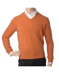 Оранжевый пуловер Dr.koffer