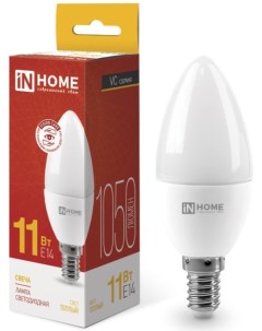 Лампа светодиодная 4690612020464 LED СВЕЧА VC 11Вт свеча 3000К теплый белый E14 1050лм In home