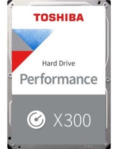 Жесткий диск 4TB SATA 6Gb s HDWR440UZSVA X300 3 5 7200 256MB Toshiba (kioxia)