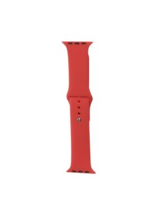 Аксессуар Ремешок для APPLE Watch 42 44mm Silicone Official Red УТ000036299 Red line