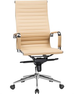 Офисное кресло для руководителей бежевый 101F LMR CLARK CLARK цвет бежевый Dobrin