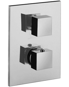 Смеситель для душа Level LEQ518CR/M хром со встраиваемой частью Paffoni
