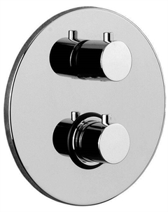 Смеситель для душа Light LIQ018CR со встраиваемой частью хром Paffoni