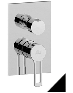 Смеситель для душа Ringo RIN019NO/M со встраиваемой частью чёрный матовый Paffoni