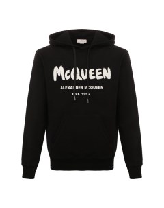 Хлопковое худи Alexander mcqueen