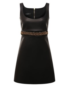Кожаное платье Versace