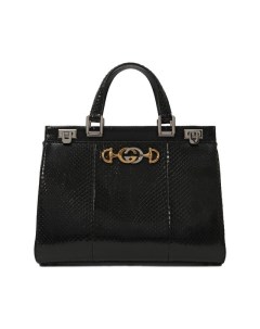 Сумка Zumi medium из кожи питона Gucci