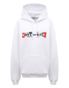 Хлопковое худи Vetements