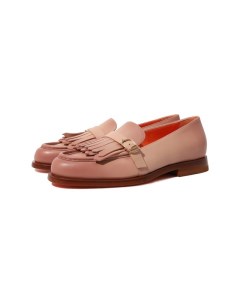 Кожаные лоферы Santoni