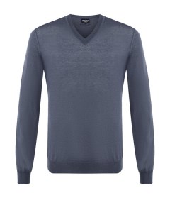 Кашемировый пуловер тонкой вязки Giorgio armani