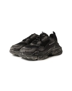 Комбинированные кроссовки Triple S Balenciaga