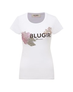 Хлопковая футболка Blugirl