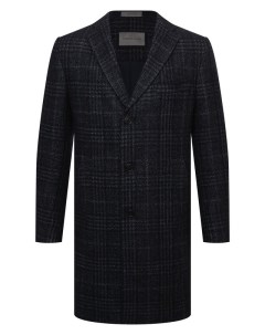 Пальто из шерсти и шелка Corneliani