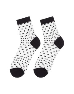 Носки капроновые с черным вставками Socks
