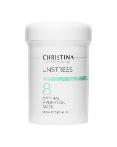 Оптимальная увлажняющая маска Unstress Optimal Hydration Mask шаг 8 Christina (израиль)