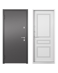 Дверь входная металлическая Термо С 2 эмаль Стелла 950 мм левая цвет белый Torex