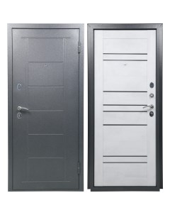 Дверь входная металлическая 8C 205x96 см правая бетон Без бренда