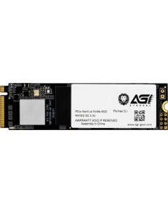 Твердотельный накопитель SSD M 2 256 Gb AI198 Read 2100Mb s Write 1700Mb s 3D NAND TLC 256G16AI198 Agi