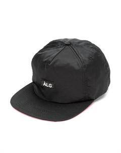 Alg бейсбольная кепка с нашивкой логотипом один размер черный Àlg