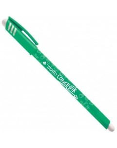 Шариковая стираемая ручка Tratto Cancellik зеленая Fila