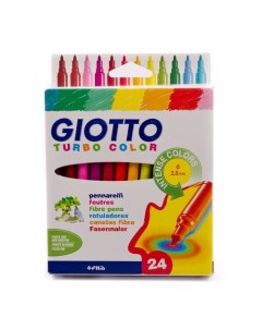Набор фломастеров Turbocolor 24 цвета Giotto