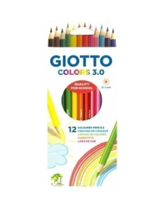 Карандаши цветные colors 12 цветов Giotto