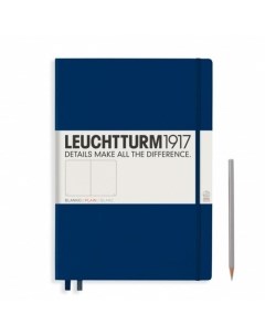 Блокнот Leuchtturm Master 117 листов без линовки синий неви А4 Leuchtturm1917