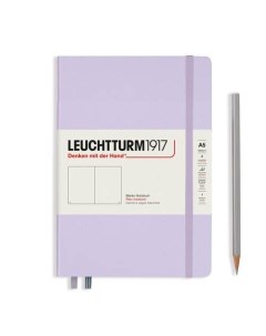 Записная книжка Leuchtturm нелинованный 251 страница сиреневый твёрдая обложка А5 Leuchtturm1917