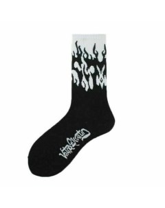 Носки Stan Пламя 35 40 черный Krumpy socks