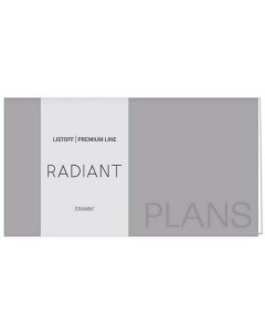 Планинг Listoff Radiant 64 листа серый Республика
