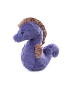 Игрушка мягконабивная Tallula Морской конёк фиолетовый 40 см Kiddie art