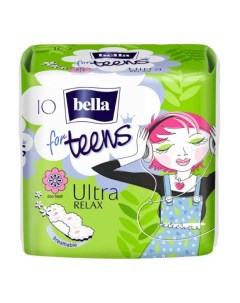Прокладки женские for teens Ultra relax 10 шт BE 013 RW10 259 Bella